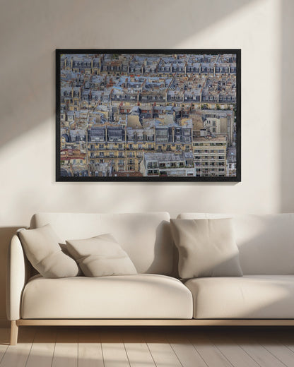 Parisian roofs - Poster / Art Print - interiör