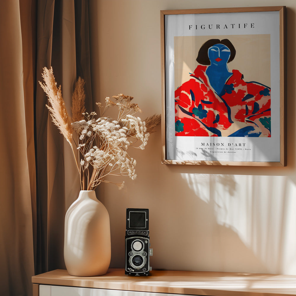 Poster Portrait Series 01 - Poster / Art Print - interiör