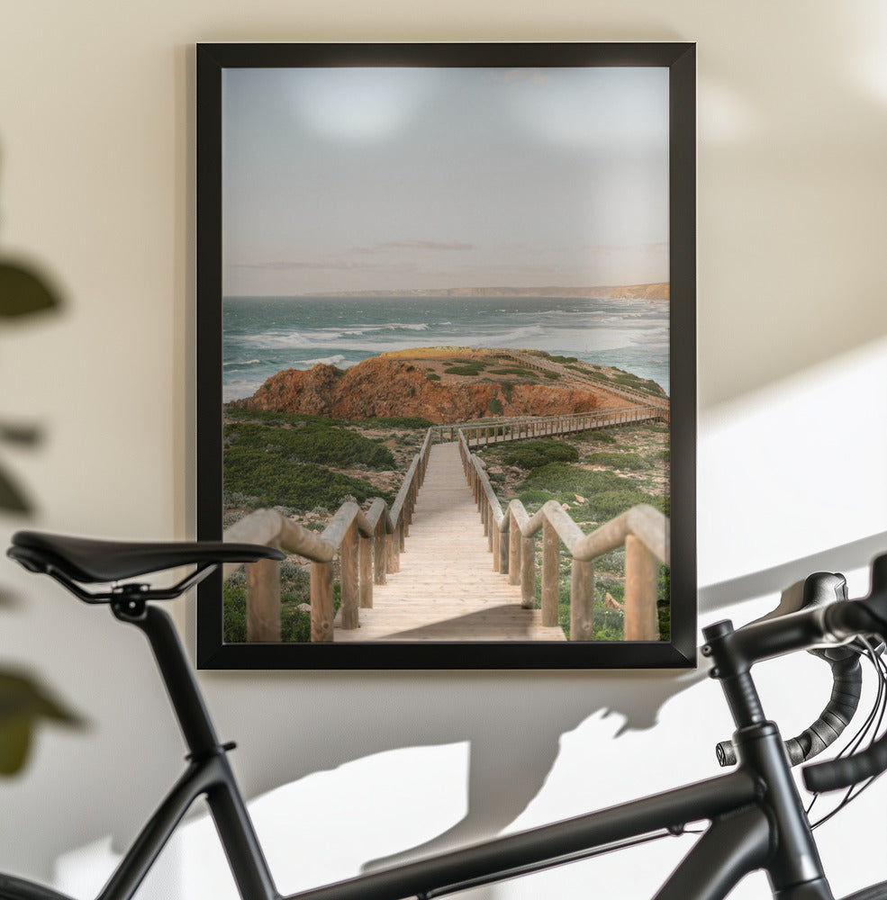 Walkway into the Algarve - Poster / Art Print - interiör