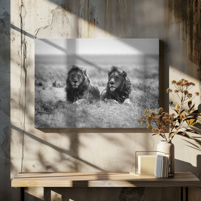 Two kings - Poster / Art Print - interiör