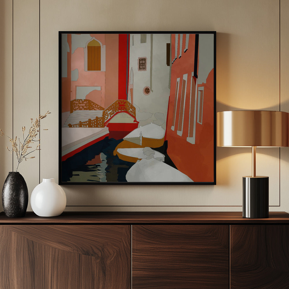 Venedig2 - Poster / Art Print - interiör