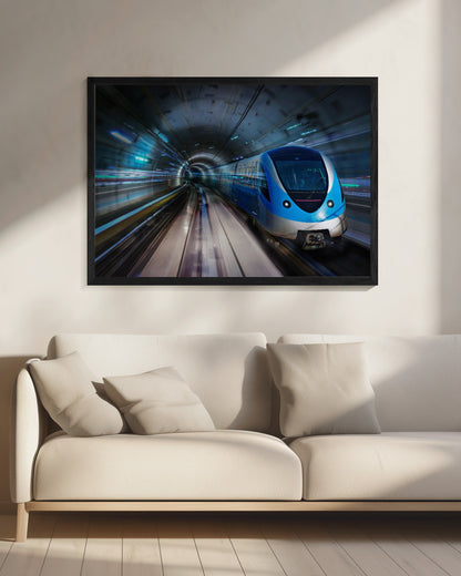 SpeedTrain - Poster / Art Print - interiör