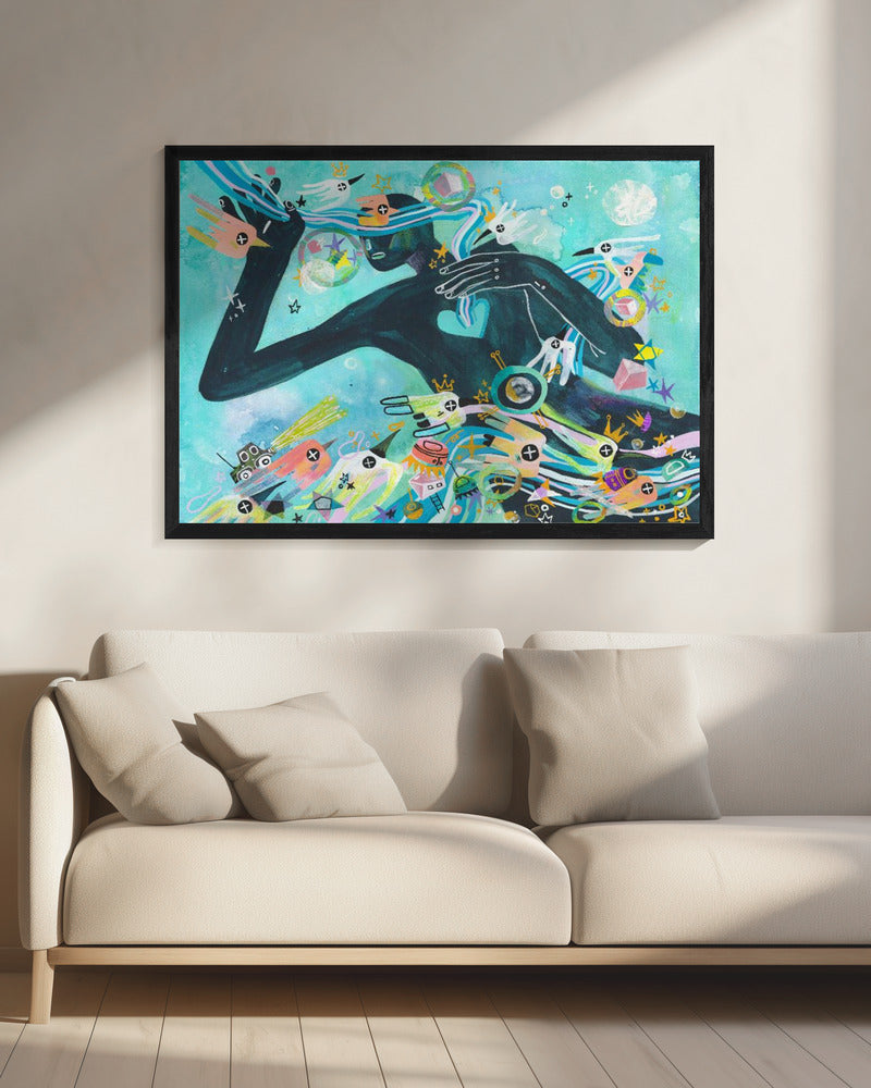 Heart - Poster / Art Print - interiör