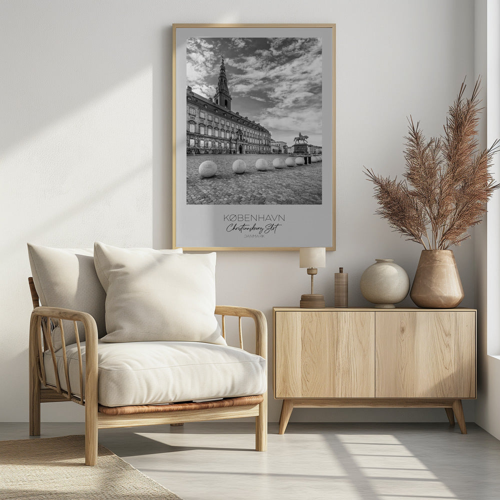 Christiansborg Palace In Copenhagen - Poster / Art Print - interiör
