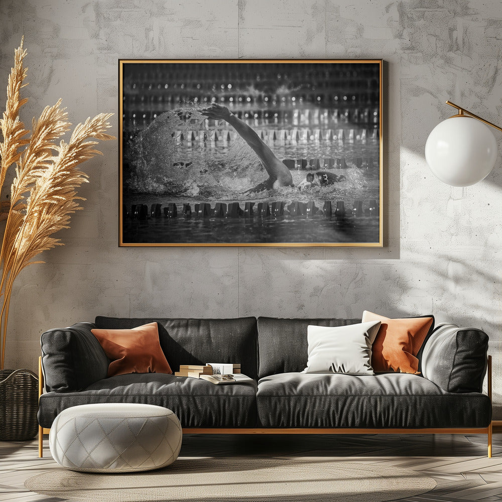 Through the Light - Poster / Art Print - interiör