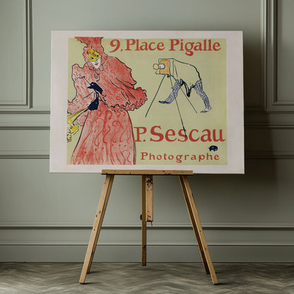 Le Photographe Sescau (1894) - Poster / Art Print - interiör