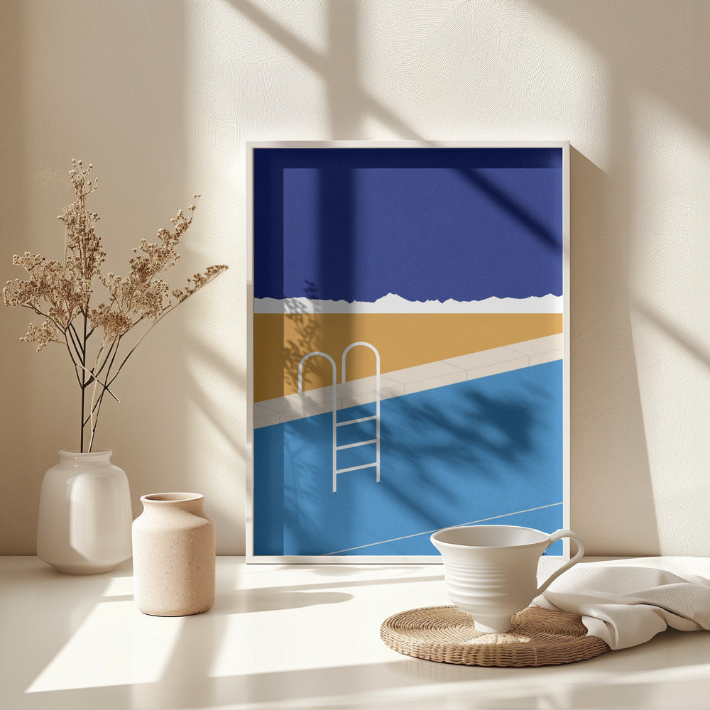 Desert Pool - Poster / Art Print - interiör