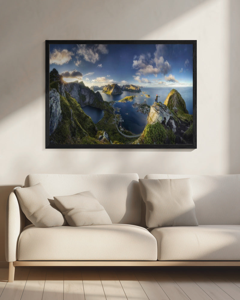 Reinebringen views - Poster / Art Print - interiör