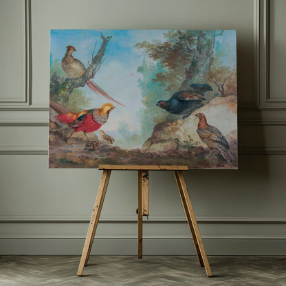 Pheasants - Poster / Art Print - interiör