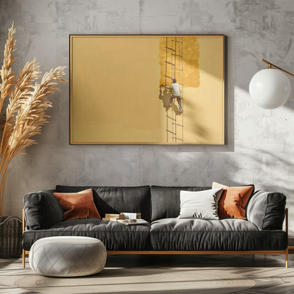 Der Anstreicher - Poster / Art Print - interiör