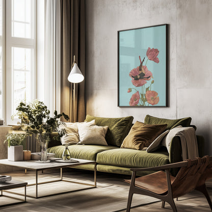 Colourful Dreamer - Poster / Art Print - interiör
