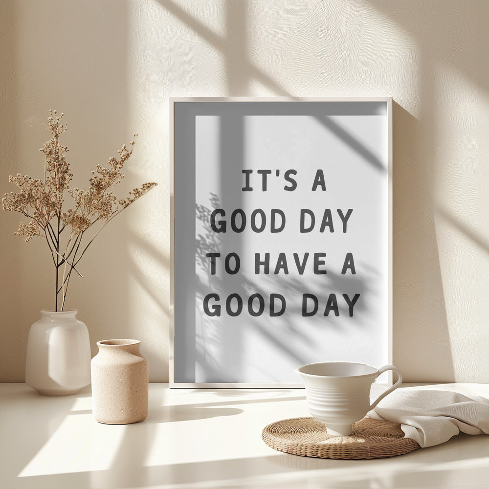 Good Day - Poster / Art Print - interiör