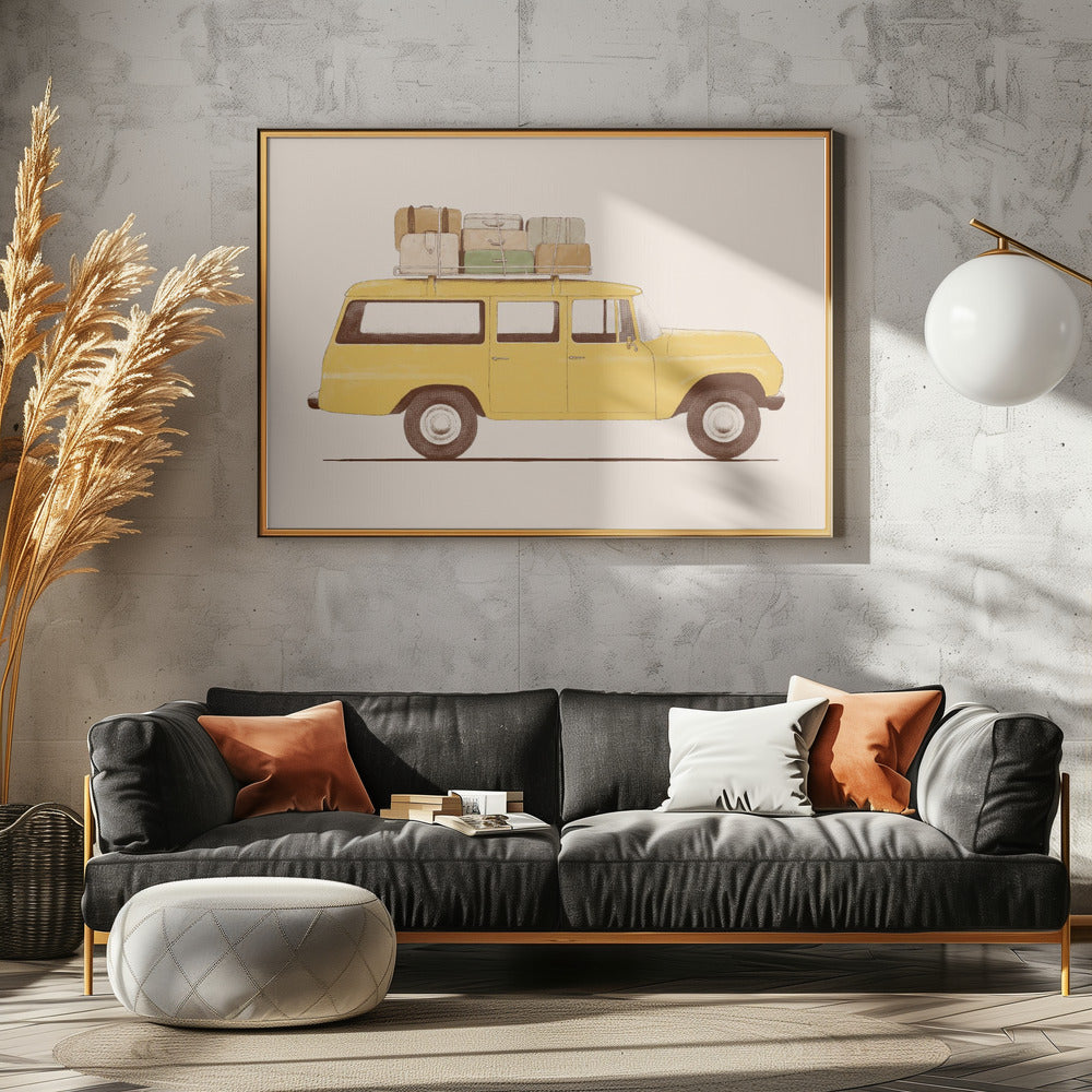 Summer Car ★★★ - Poster / Art Print - interiör