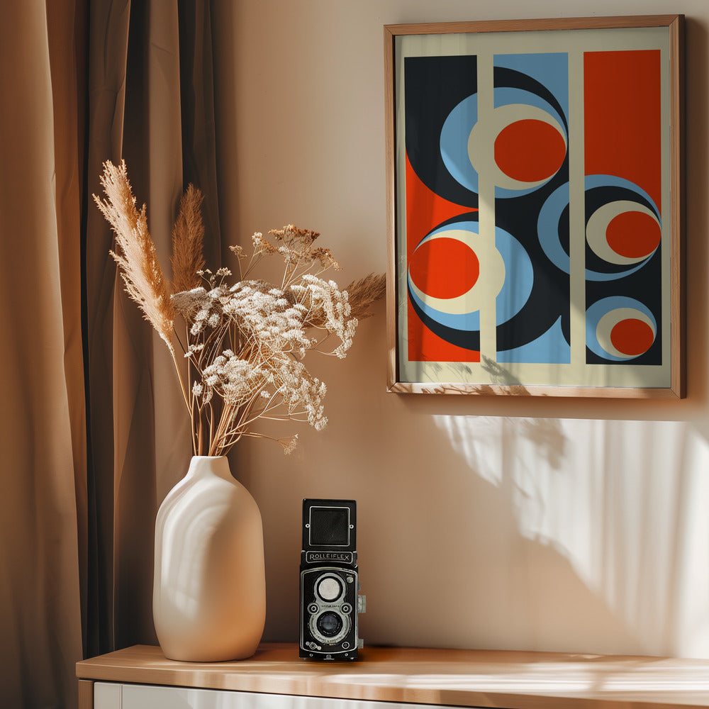 Geometric Patterns #3 - Poster / Art Print - interiör