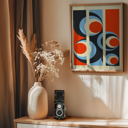 Geometric Patterns #3 - Poster / Art Print - interiör