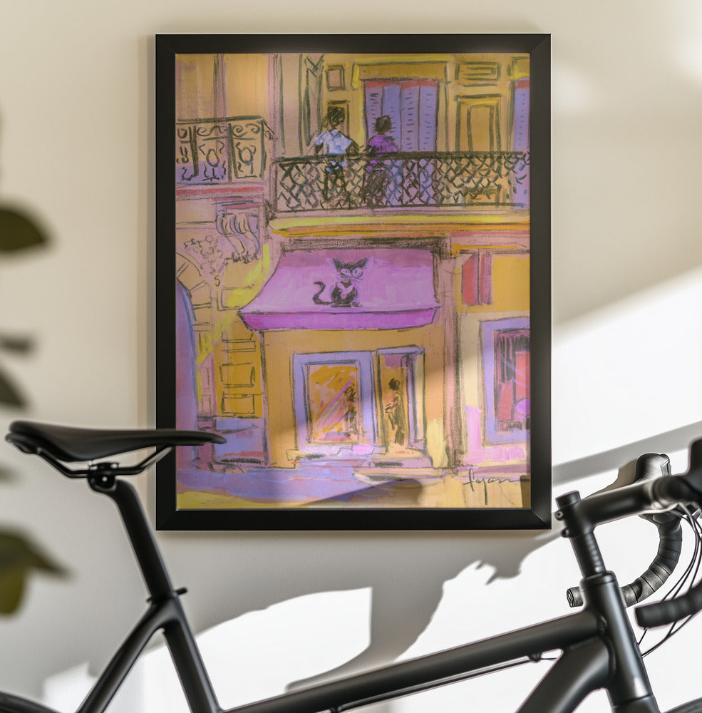 Df1425purrfect - Poster / Art Print - interiör