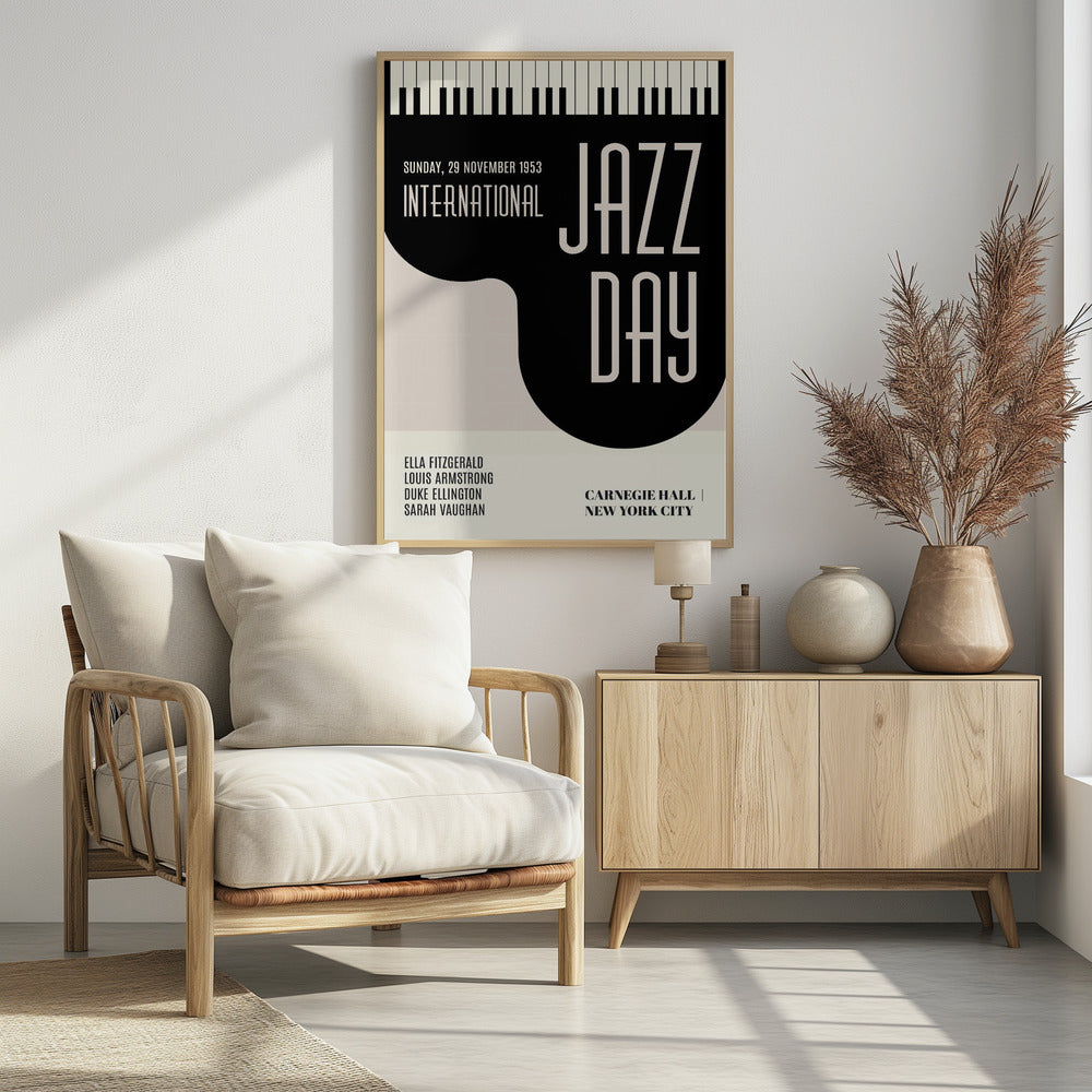Jazzy Days - Poster / Art Print - interiör