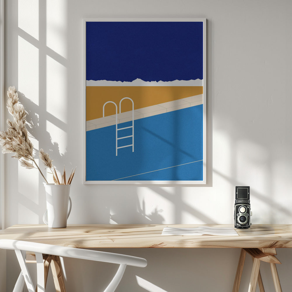 Desert Pool - Poster / Art Print - interiör
