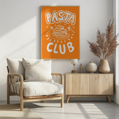Pasta Club - Poster / Art Print - interiör