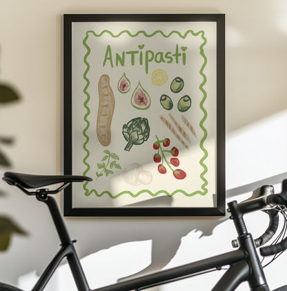 Antipasti - Poster / Art Print - interiör