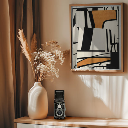 Modern Abstract Art 65 - Poster / Art Print - interiör