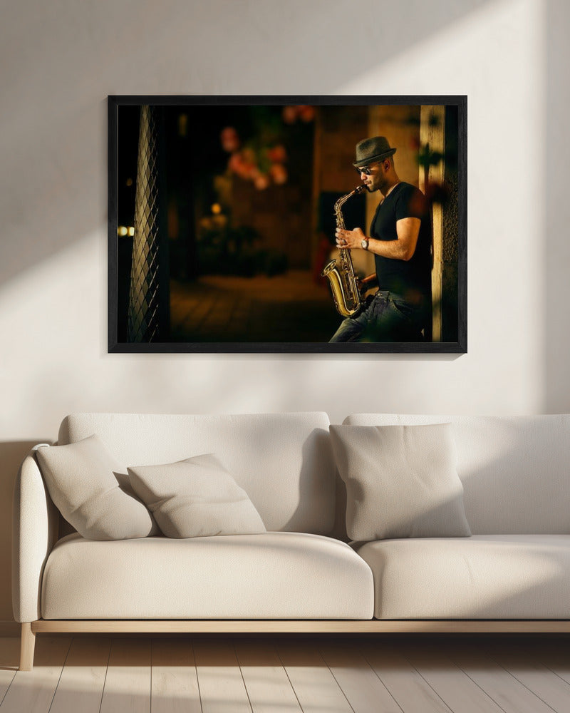 Mood with jazz - Poster / Art Print - interiör
