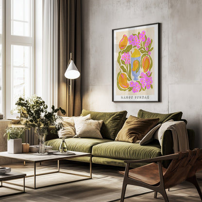Mango Sundae - Poster / Art Print - interiör