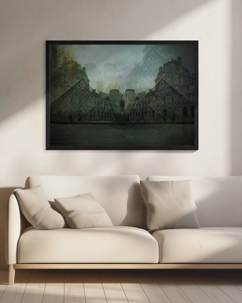 Crystal Pyramids - Poster / Art Print - interiör