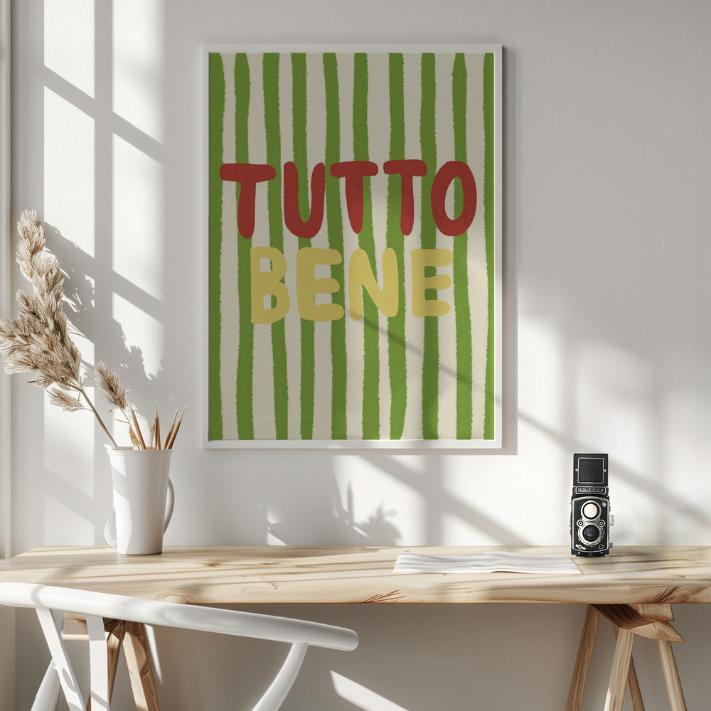 Tutto Bene - Poster / Art Print - interiör
