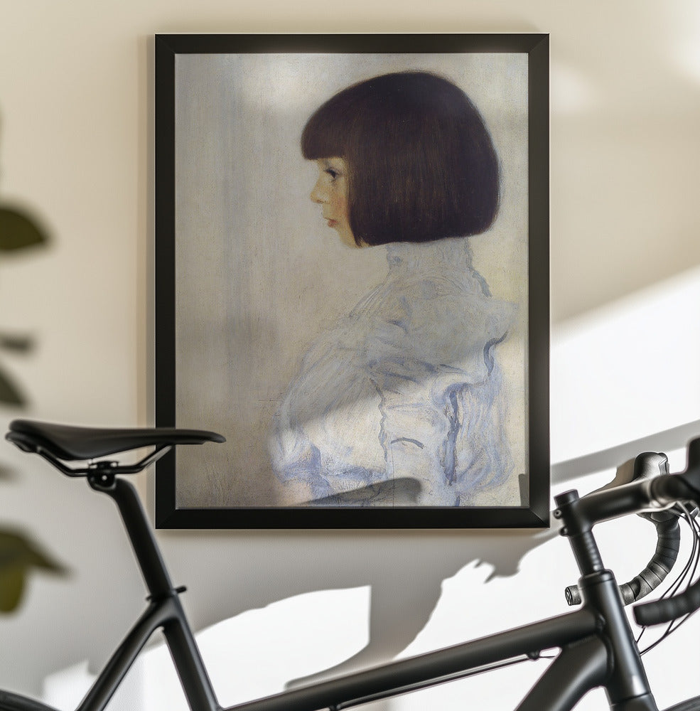 Portrait of Helene Klimt (1898) - Poster / Art Print - interiör