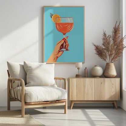 A Toast To You! - Poster / Art Print - interiör