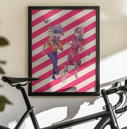 Party Time - Poster / Art Print - interiör