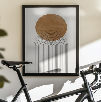 Abstract Flow No2. - Poster / Art Print - interiör