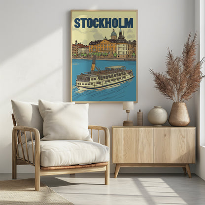 Stockholm - Poster / Art Print - interiör