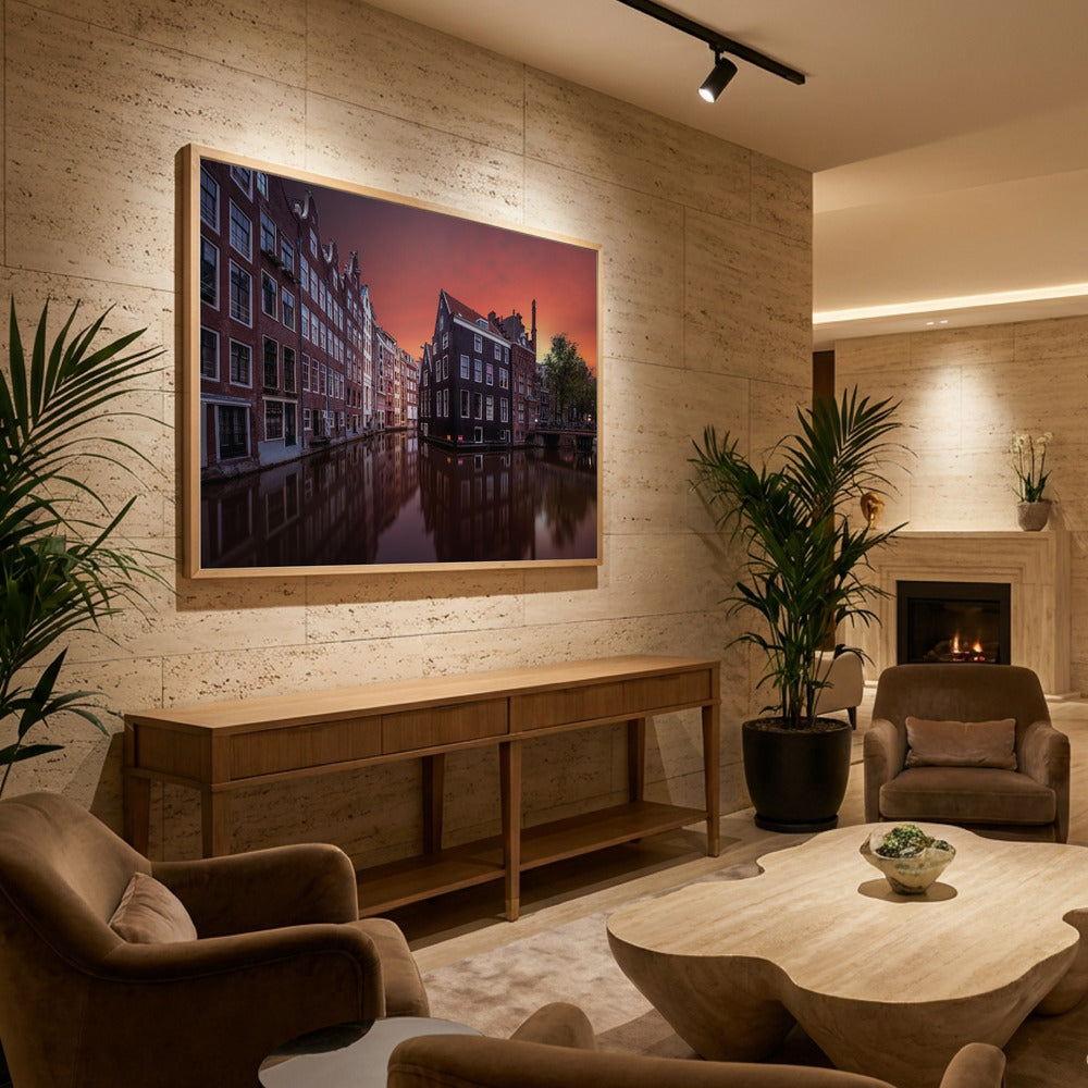 Amsterdam Dawn - Poster / Art Print - interiör