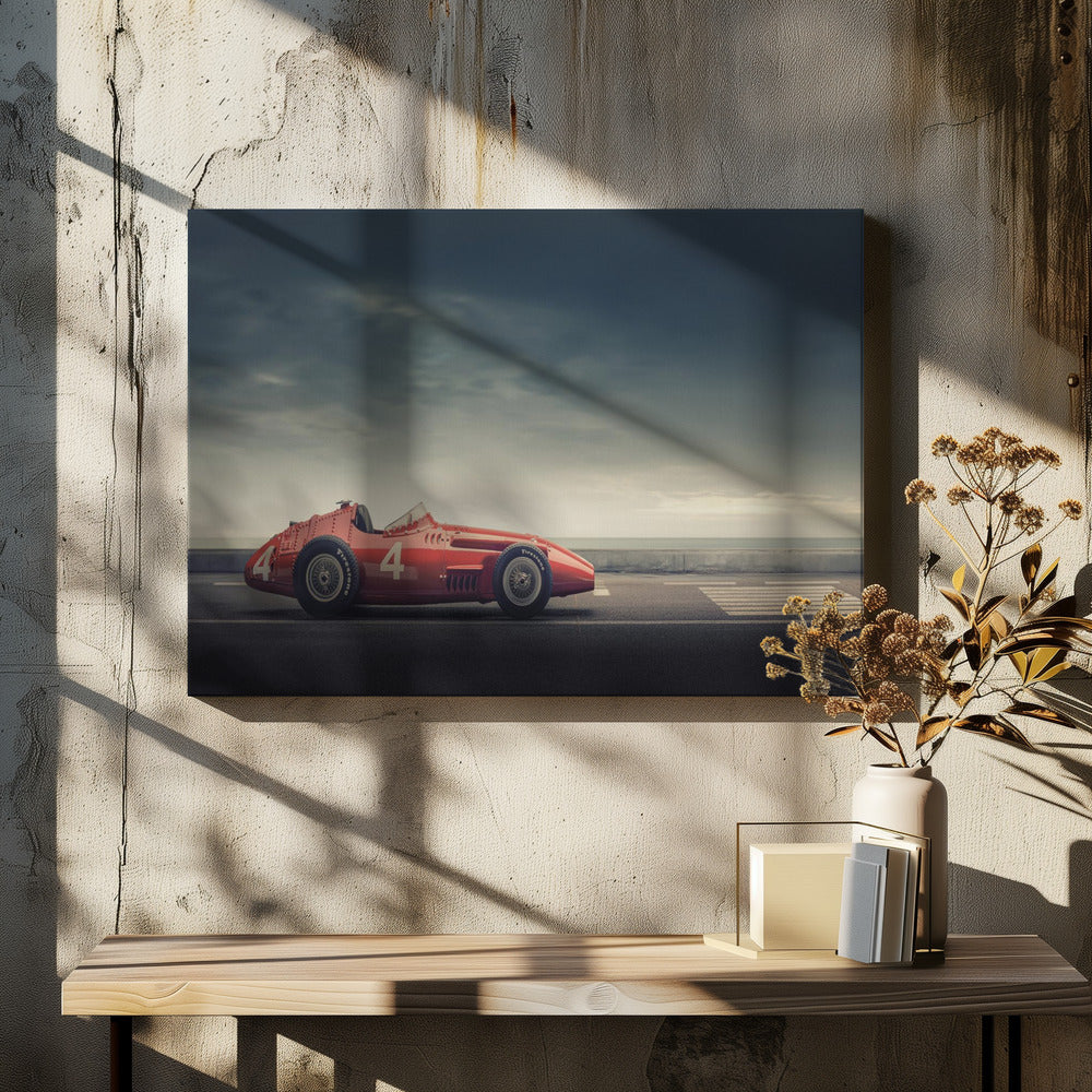 Maserati F250 - Poster / Art Print - interiör