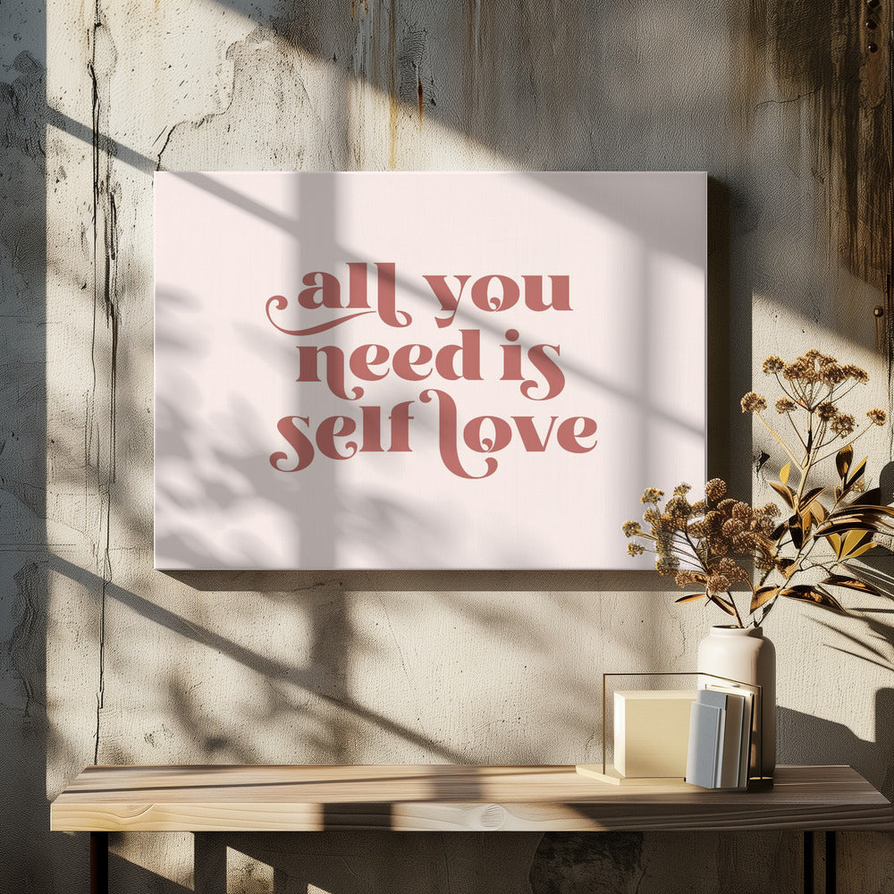 Self Love No2 - Poster / Art Print - interiör