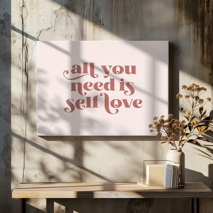 Self Love No2 - Poster / Art Print - interiör