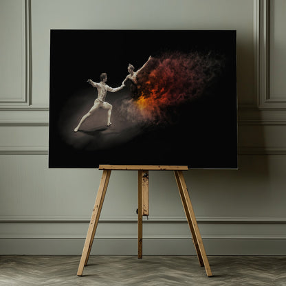 Dance With the ... - Poster / Art Print - interiör