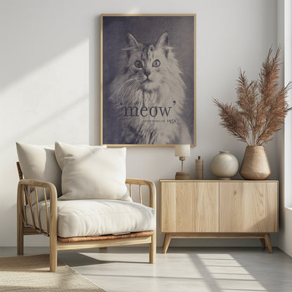 Famous Quote Cat - Poster / Art Print - interiör