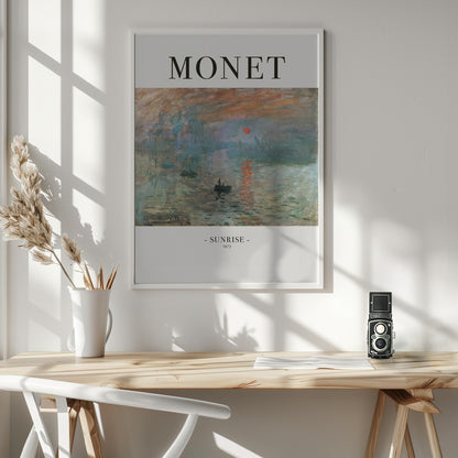 Sunrise 1872 - Poster / Art Print - interiör