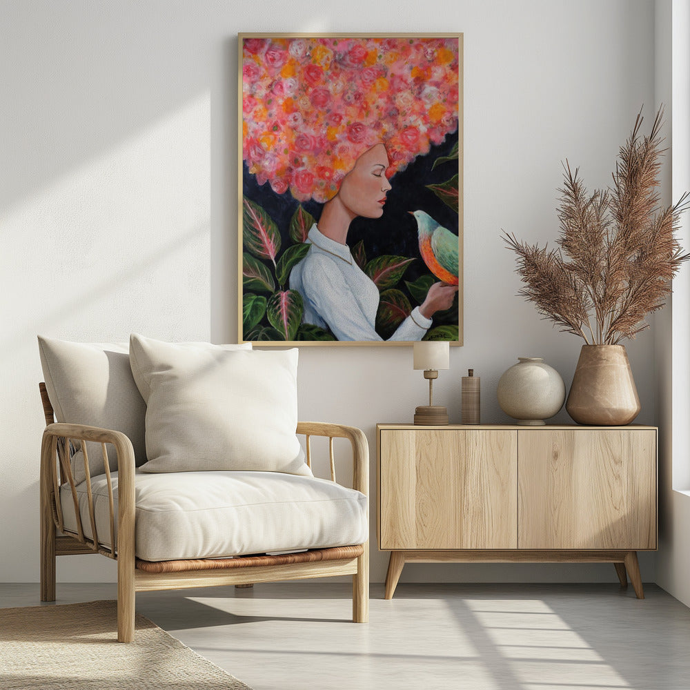 Quand L'eleve Est Pret, Le Maitre Apparait - Poster / Art Print - interiör