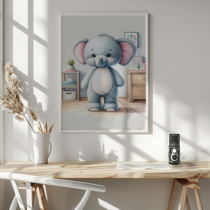 Elephant - Poster / Art Print - interiör