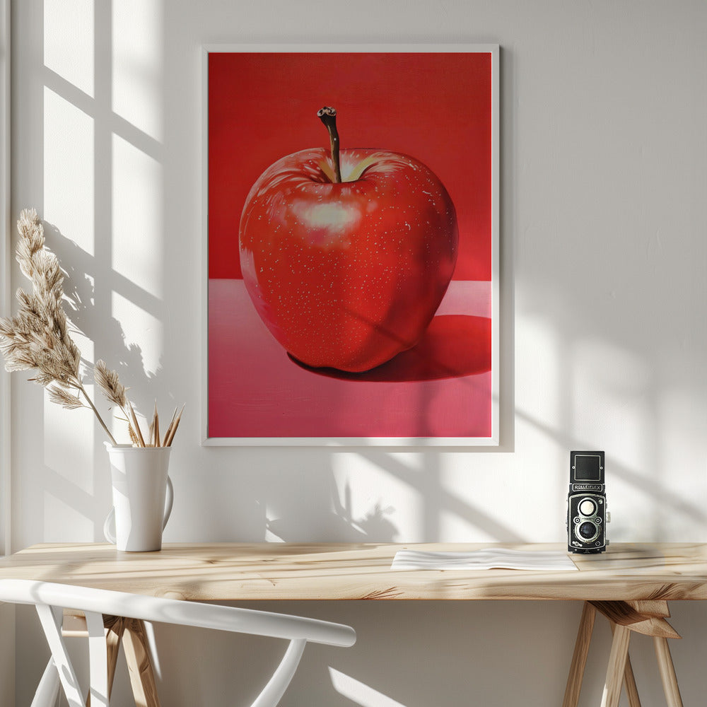 Red Apple - Poster / Art Print - interiör