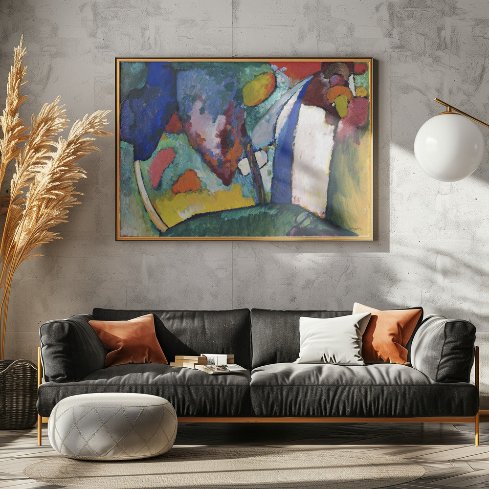 He Waterfall (1909) - Poster / Art Print - interiör