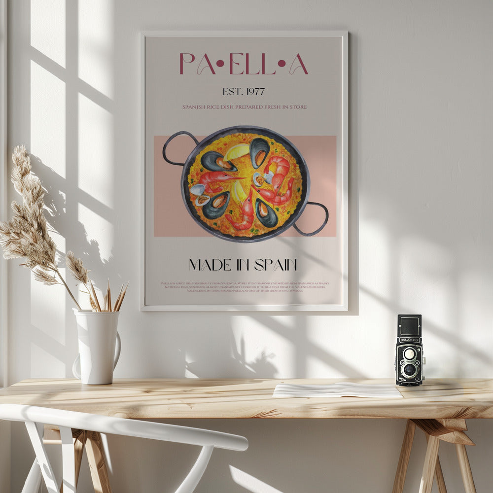 Paealla - Poster / Art Print - interiör