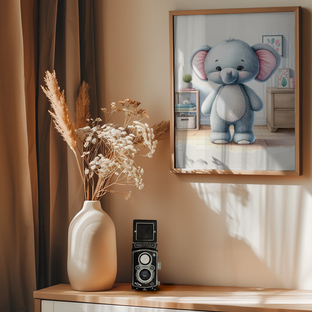 Elephant - Poster / Art Print - interiör