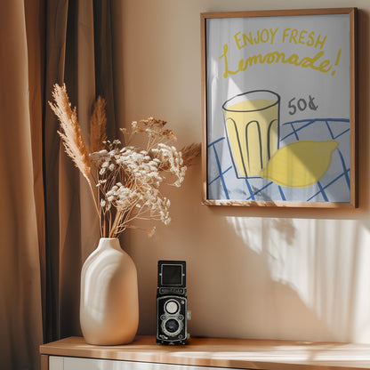 Fresh Lemonade - Poster / Art Print - interiör