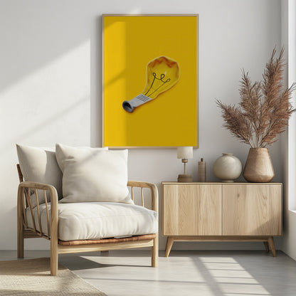 Deflated Idea - Poster / Art Print - interiör