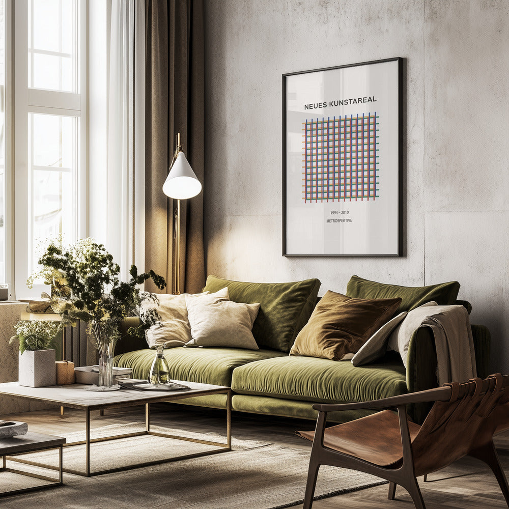 Kunstareal no. 01 - Poster / Art Print - interiör